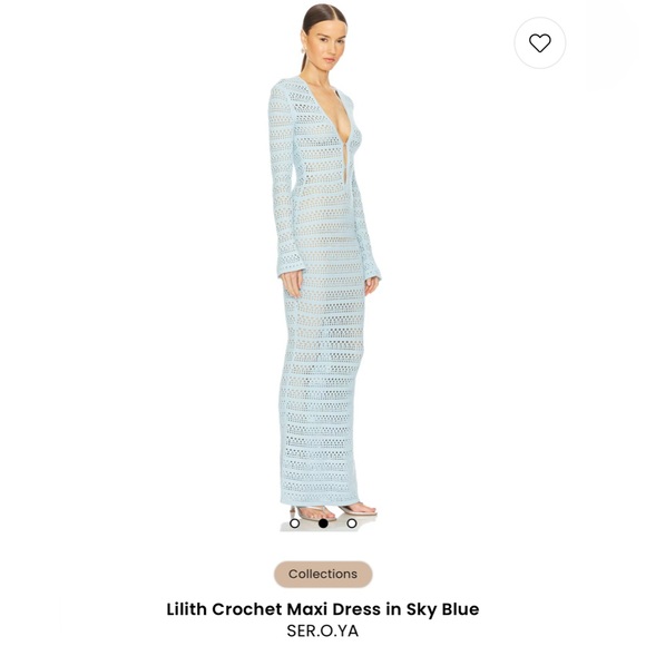lilith crochet dress Lilith Crochet Maxi Dress
